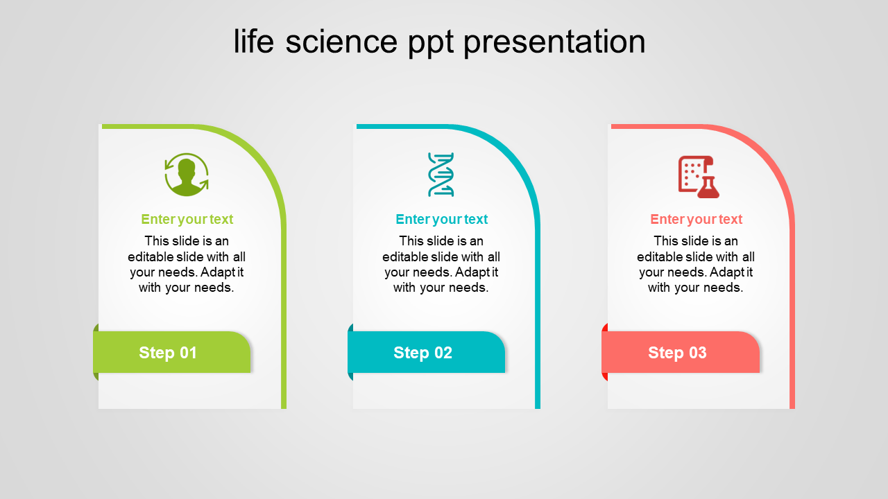 Free - Amazing Life Science PPT Presentation Template Slide